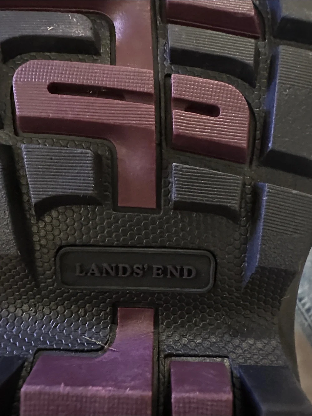 Purple Lands End Winter Snow Boots for Kids - Waterproof Outdoor Boots